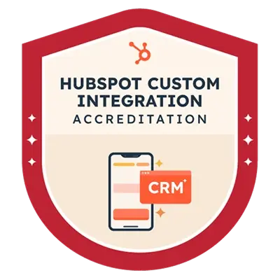 HubSpot Custom Integration accreditation awarded to HubXpert