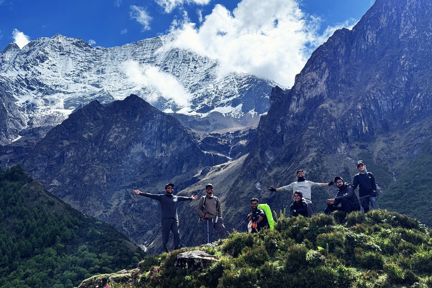 Ratul Rahman in the Manaslu region, 2025